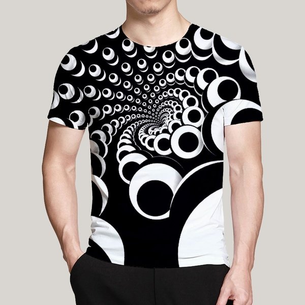 Men's 3D Printed Graphics T-Shirt