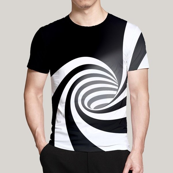 Men's 3D Printed Graphics T-Shirt