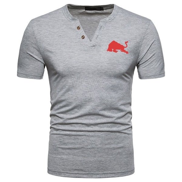 Men's Fashion V-neck T-shirt