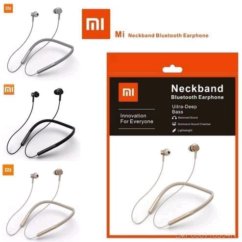 MI Wireless Bluetooth Neckband Earphones, in-Ear Headphones