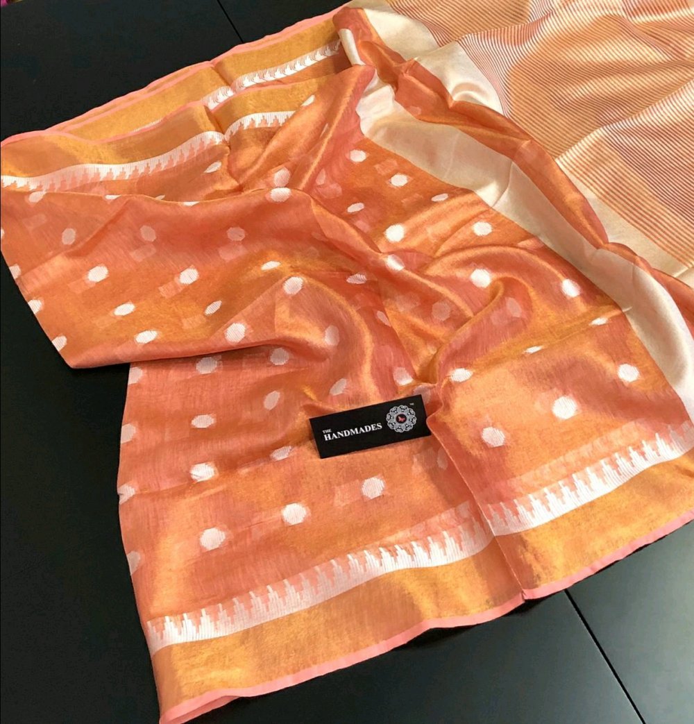 Linen Tissue Saree