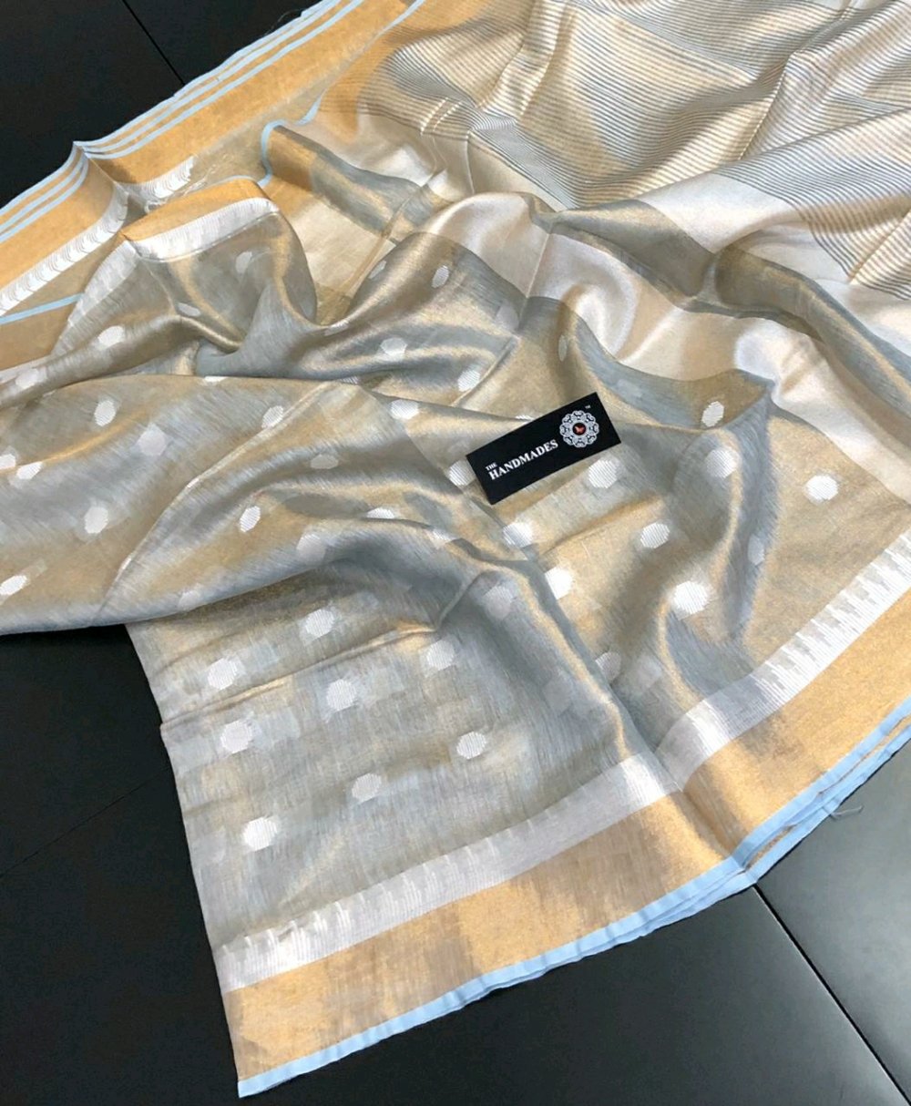 Linen Tissue Saree