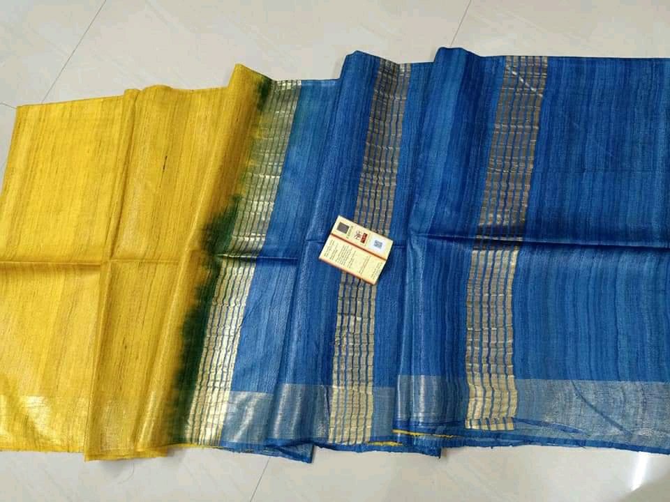 Tussar Ghicha Silk Saree