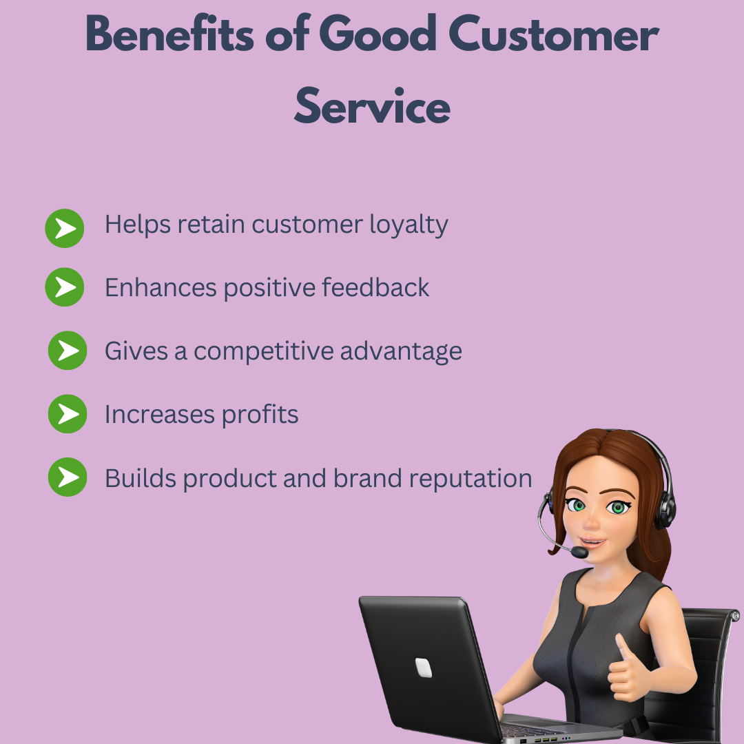 Benefits of good customer service