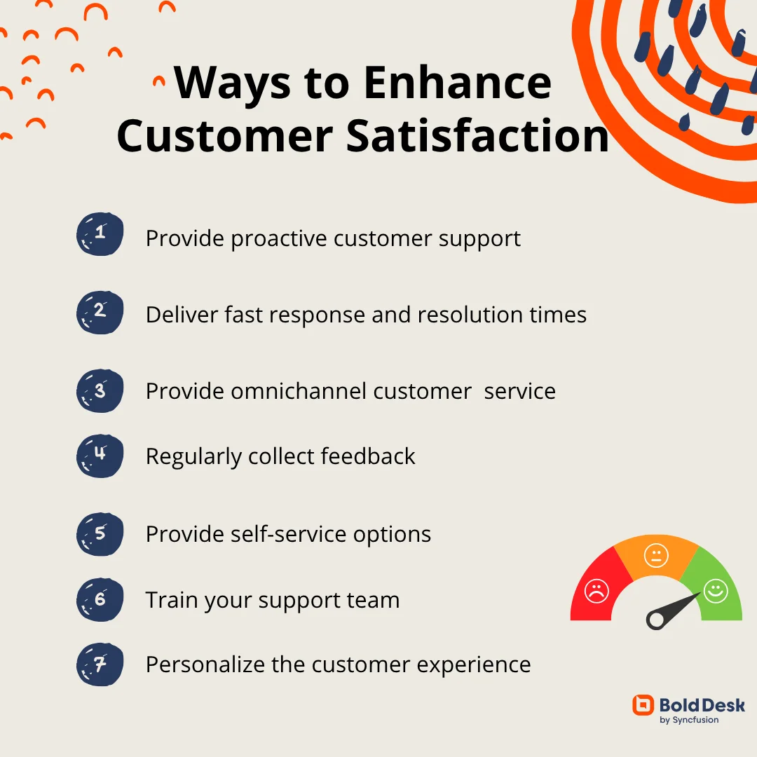 How to improve customer satisfaction
