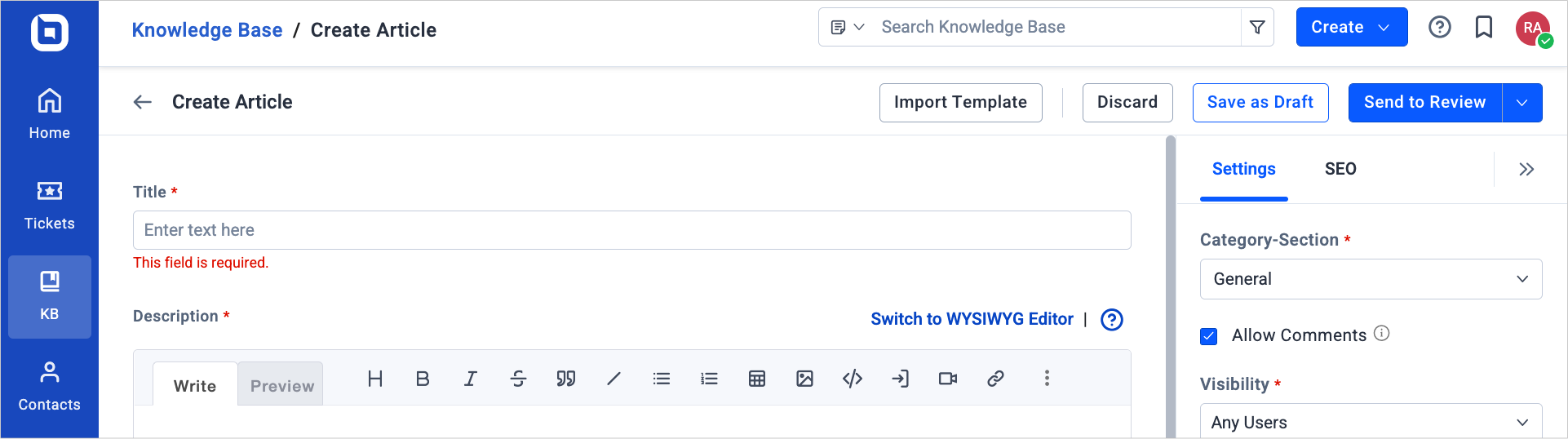 Choose the topics or content to cover