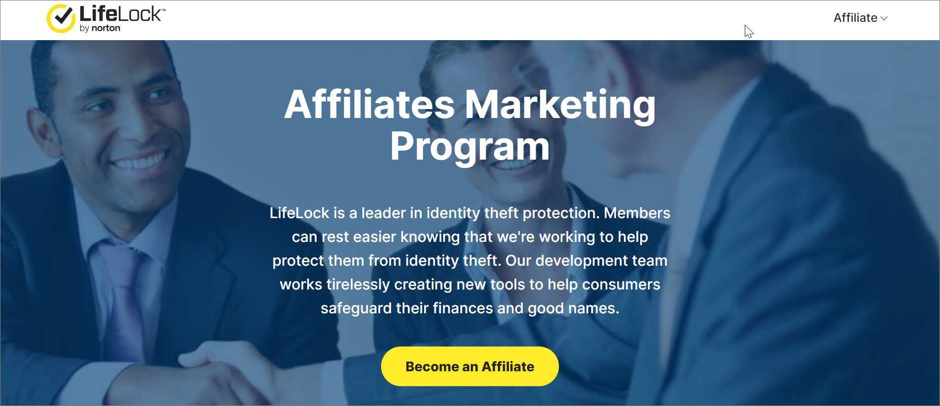 LifeLock affiliate marketing program