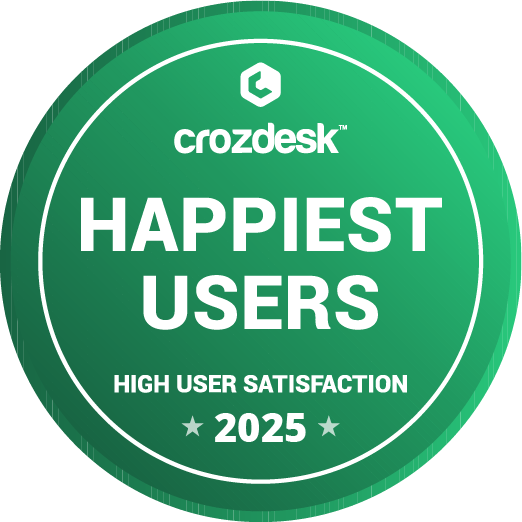 Crozdesk Happiest Users Award