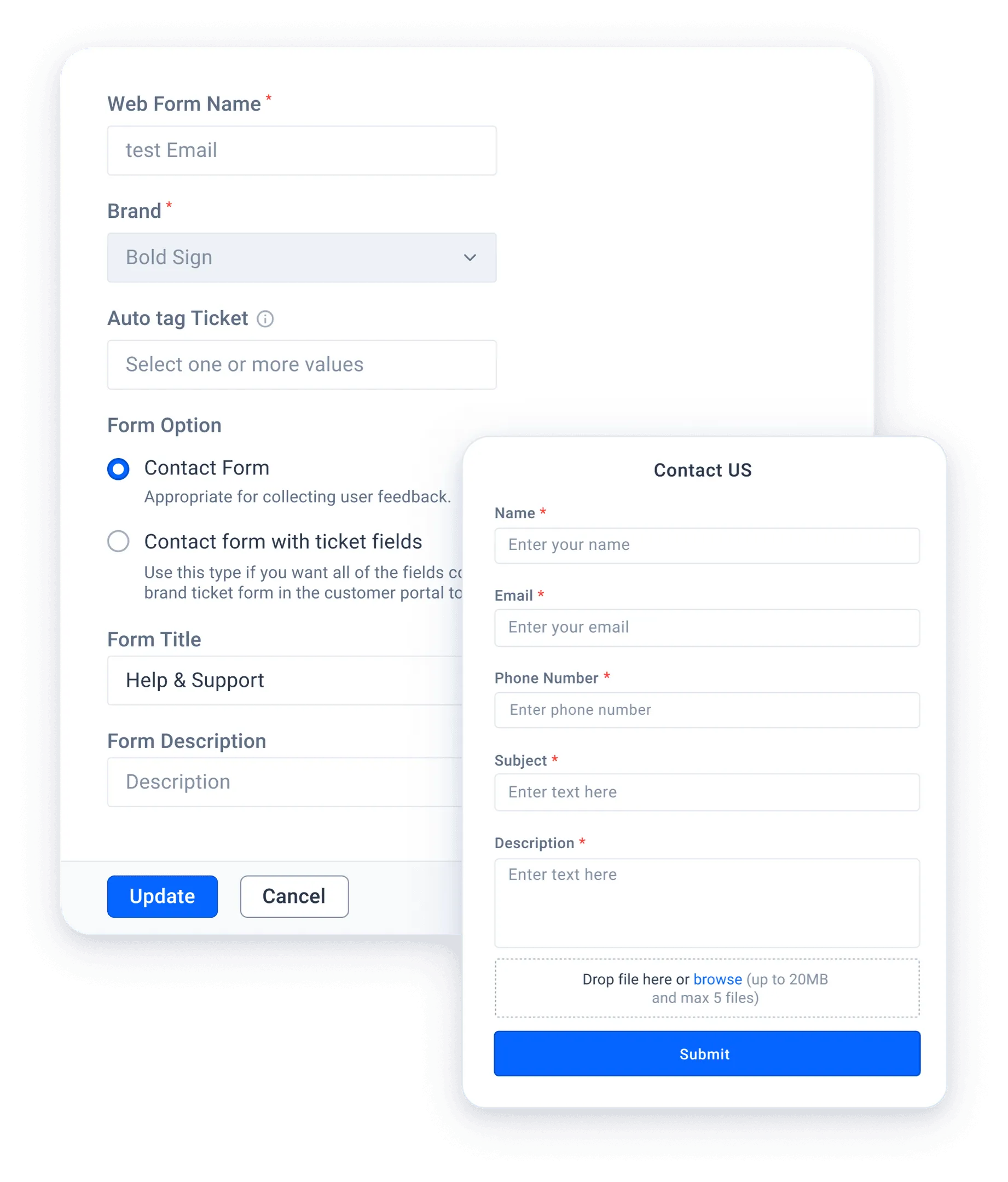 Embeddable Help Widgets BoldDesk