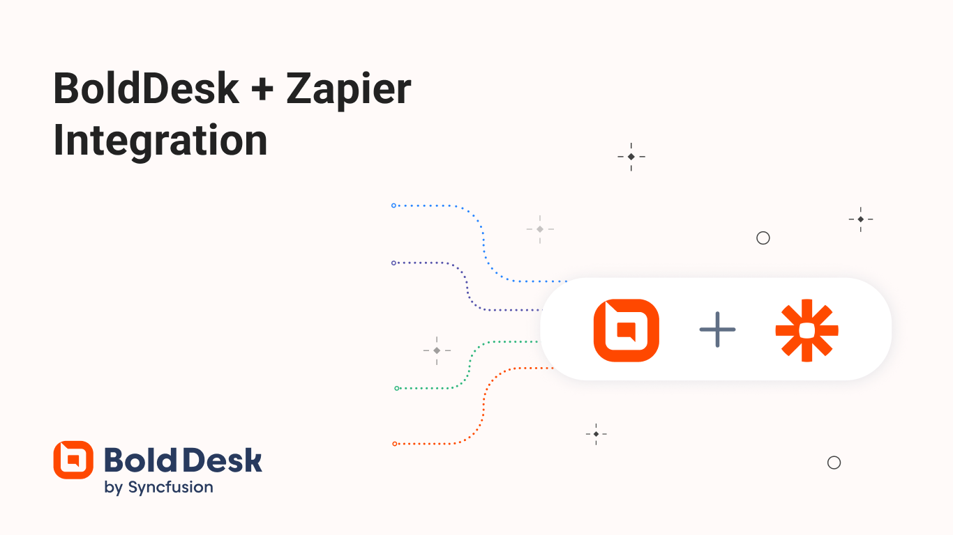 Zapier integration with BoldDesk Marketplace