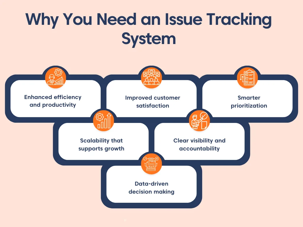  Benefits of using an issue tracking system for efficiency, transparency, scalability and reporting by BoldDesk.