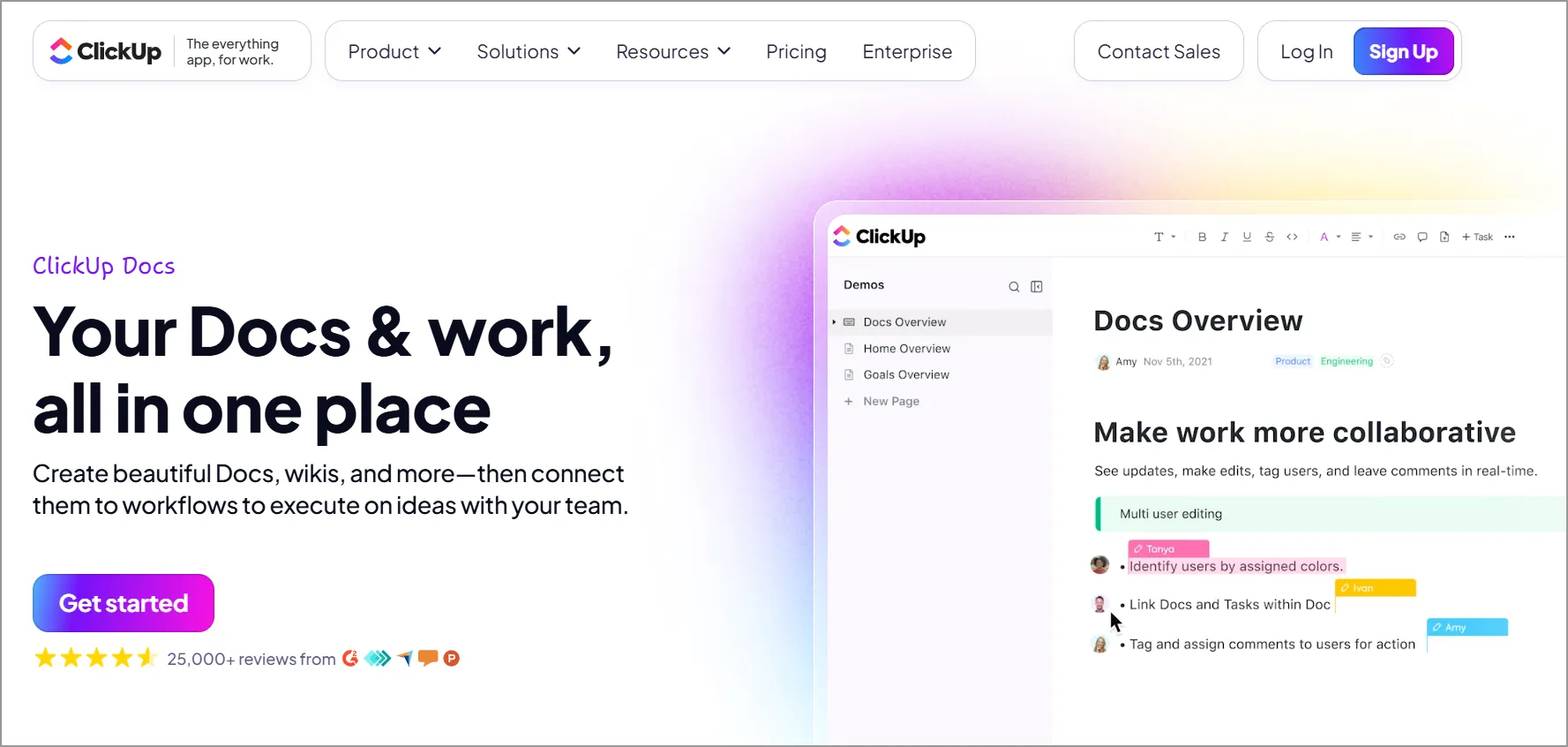ClickUp Knowledge Management Tool
