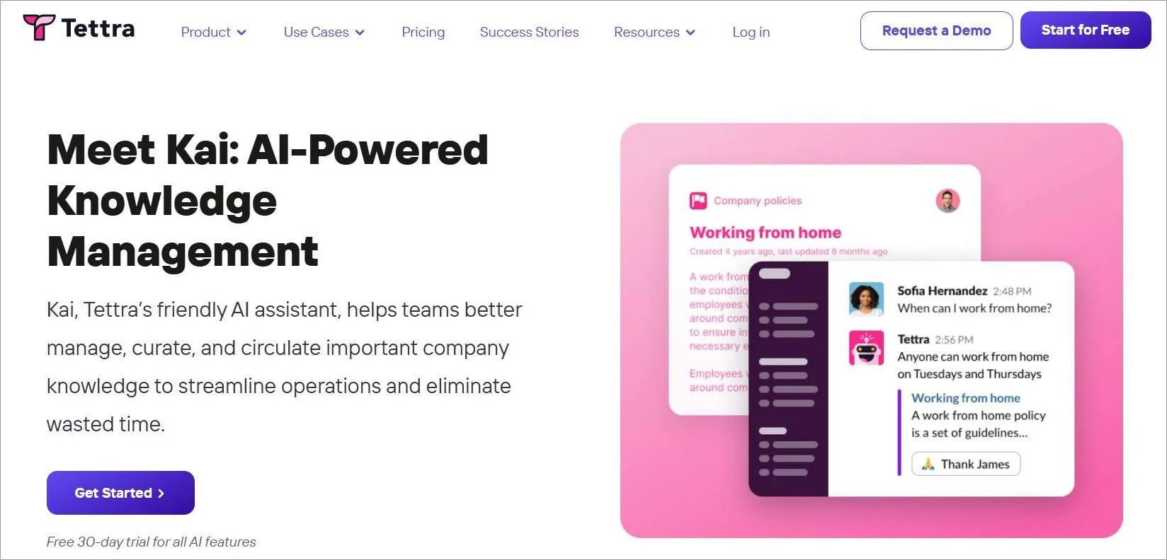 Create an AI-powered knowledge base that does it for you.