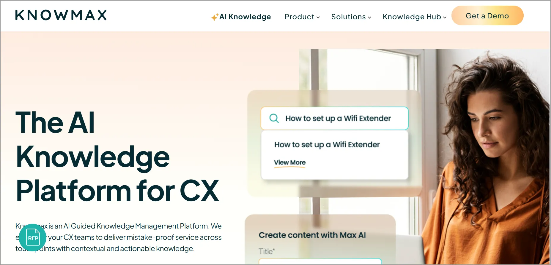 Knowmax knowledge management software