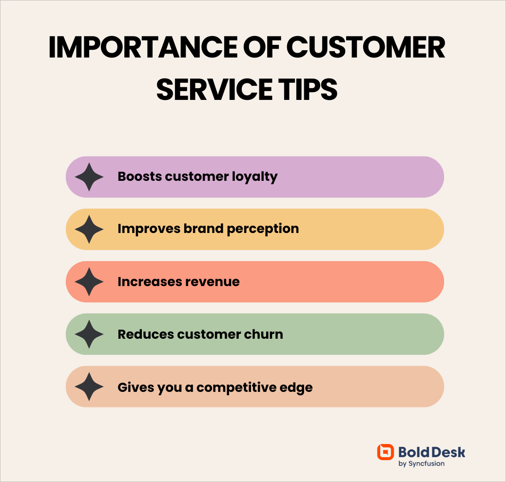 Importance of Customer Service Tips