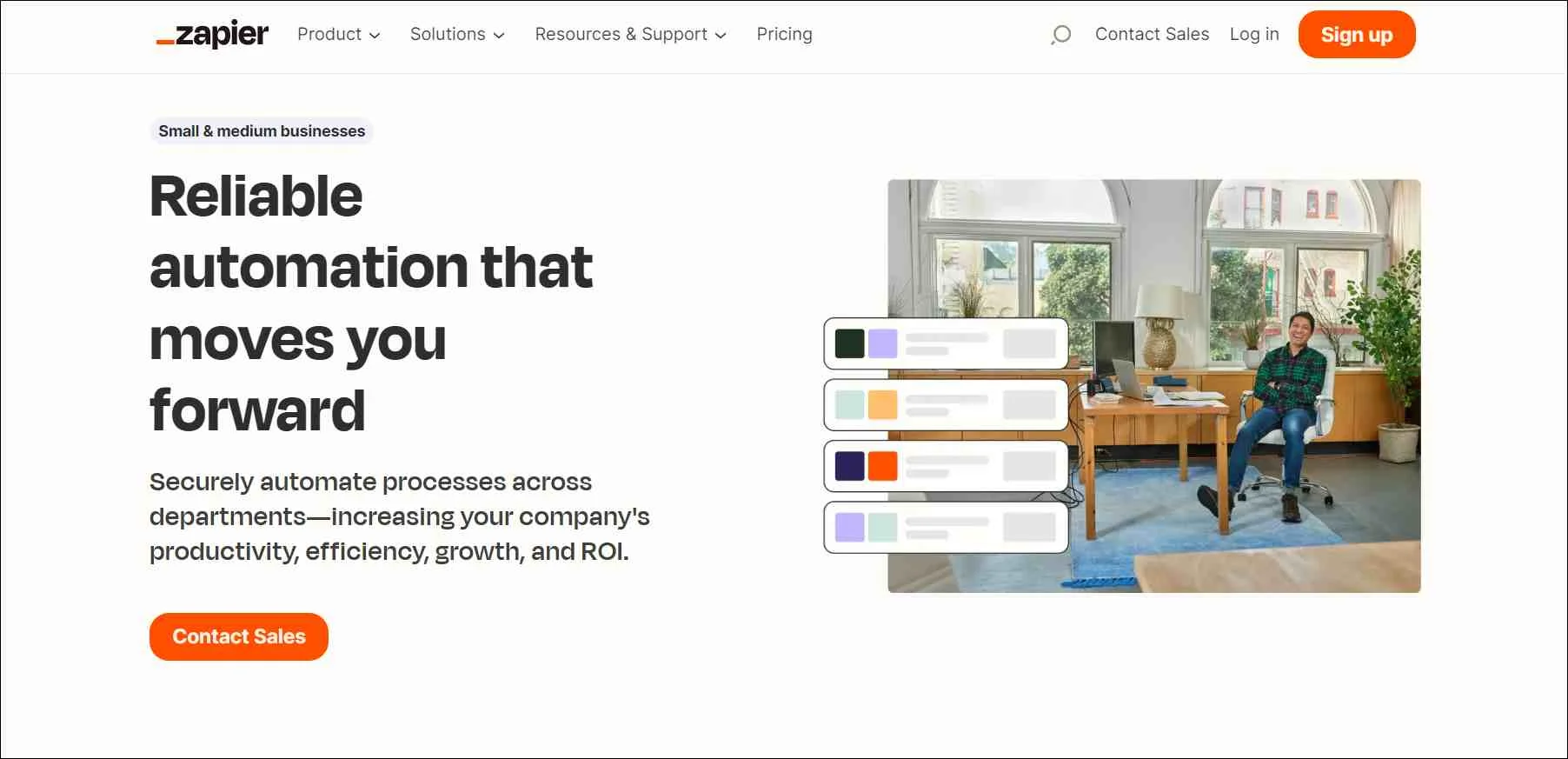 Zapier for automating workflows