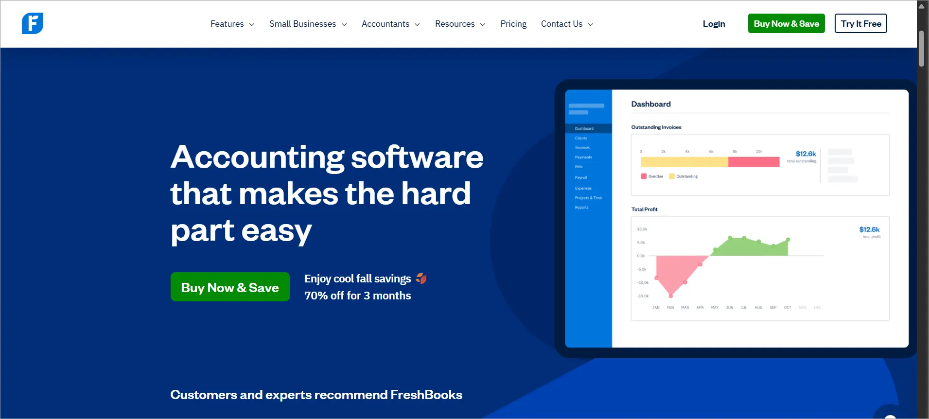 FreshBooks for simplified proposal process
