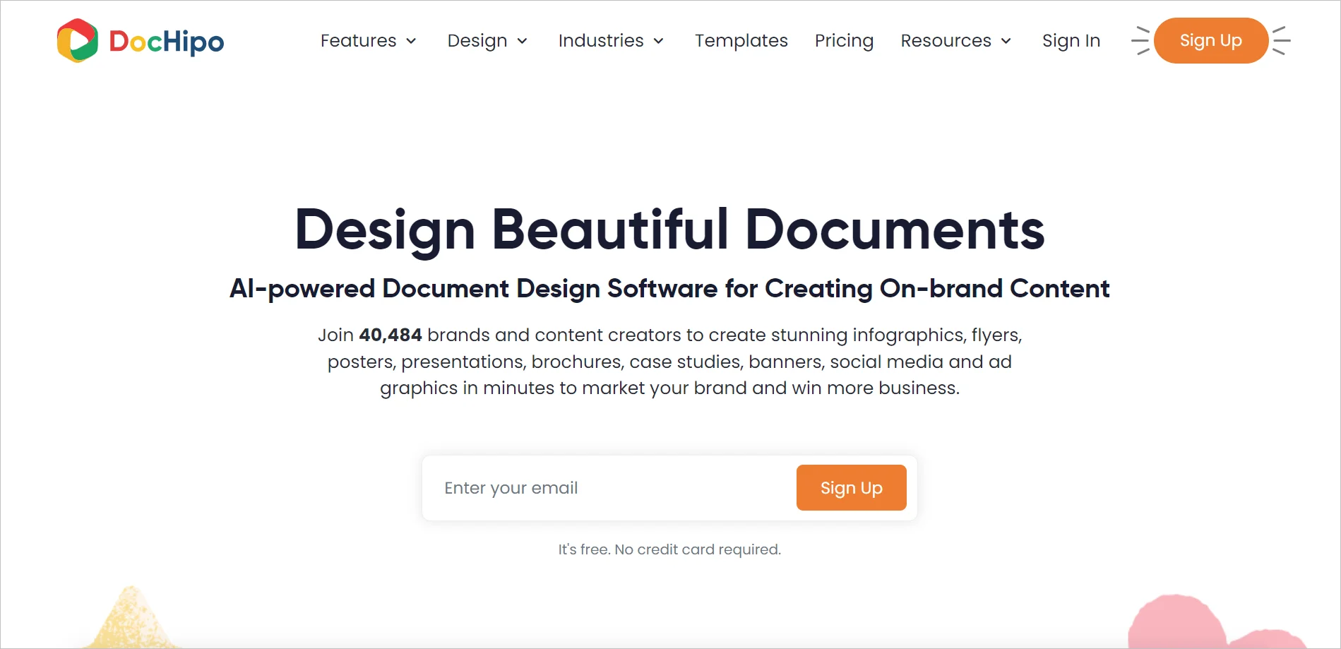 DocHipo for professional document design