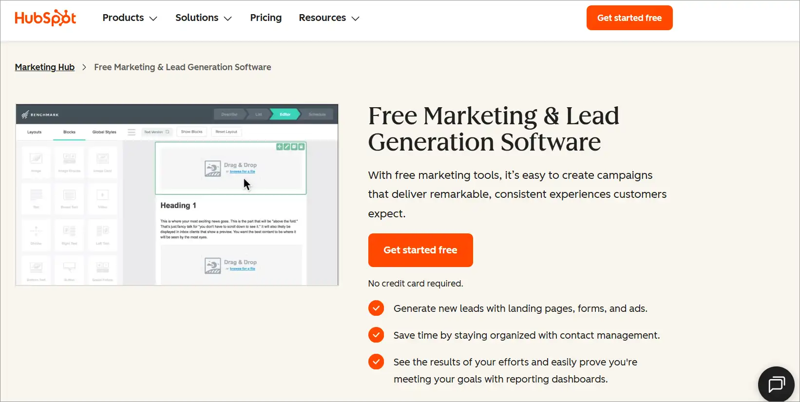 Free Marketing & Lead Generation Software