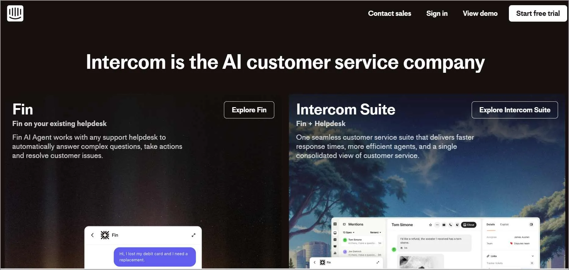 Intercom Help Desk