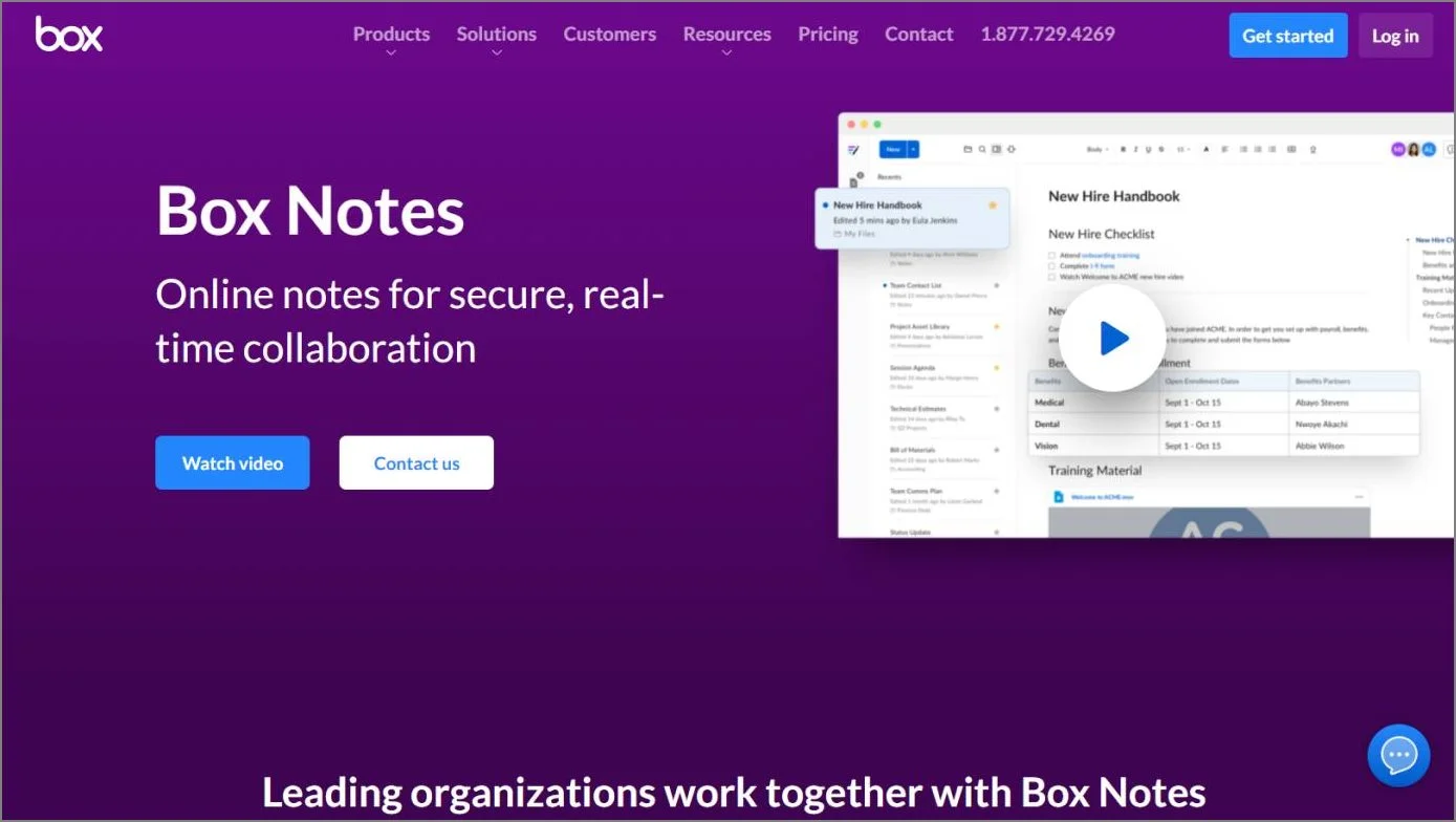 Box Notes