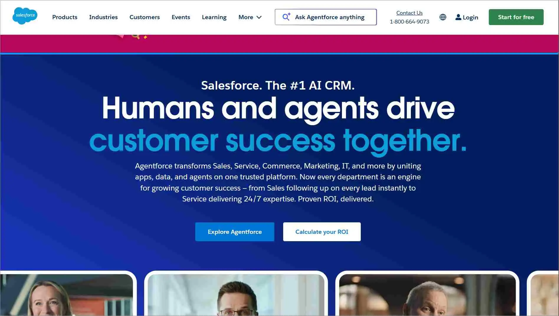 Salesforce Service Cloud interface highlighted as a Zoho Desk alternative for enterprise customer support