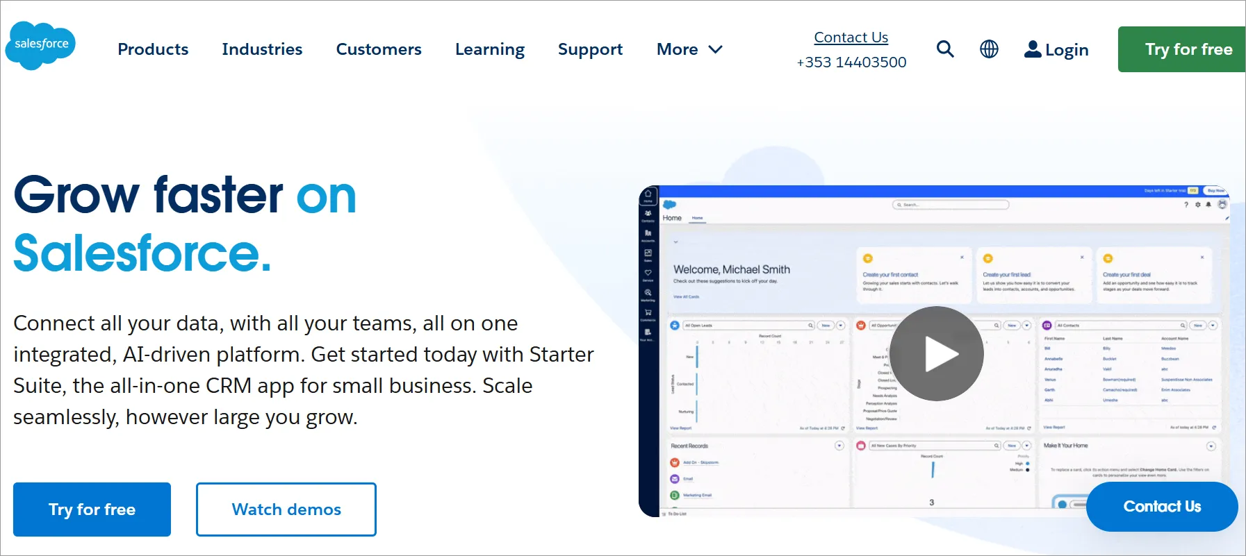 Salesforce as HappyFox alternatives