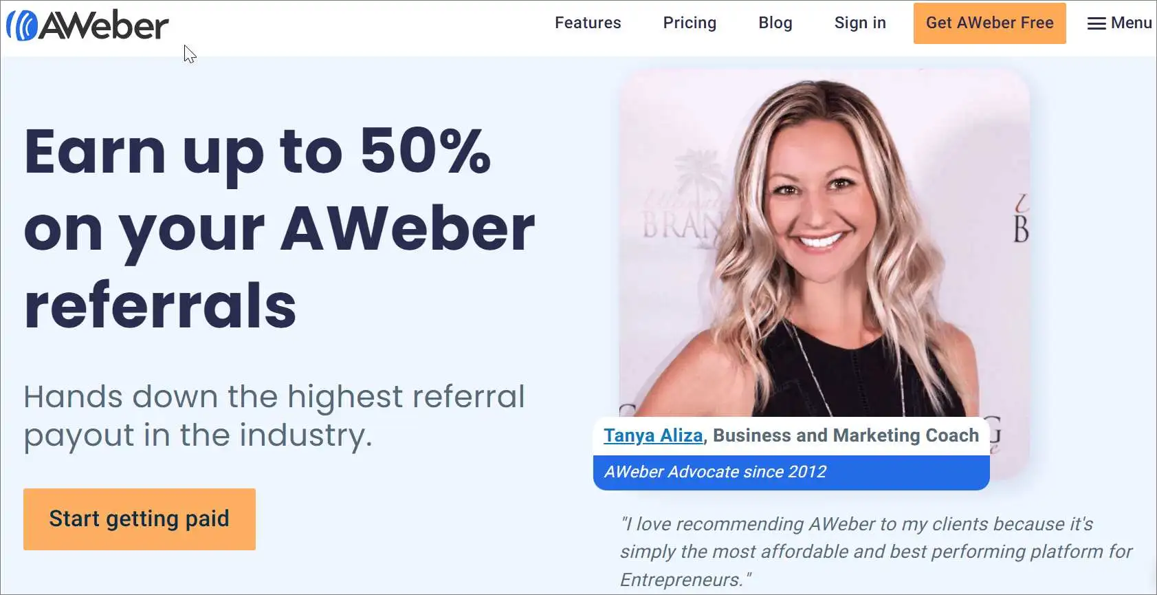 Aweber Referral Program