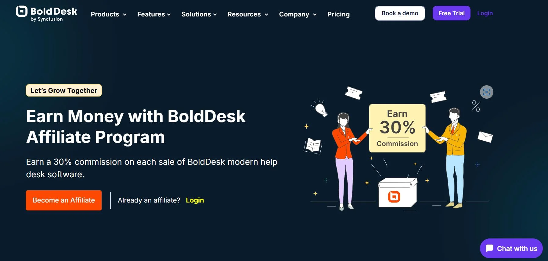 BoldDesk SaaS Affiliate Program