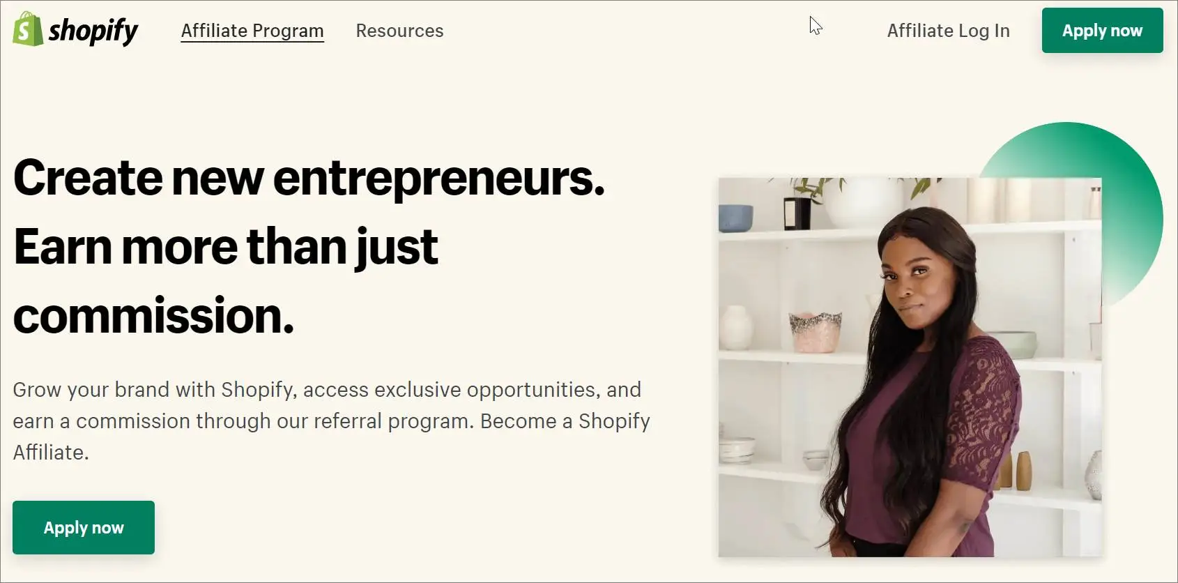 Shopify Affiliate Program