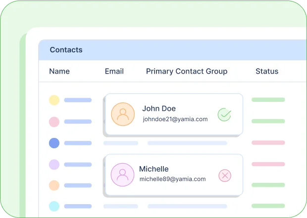 Contact Module as a Mini CRM