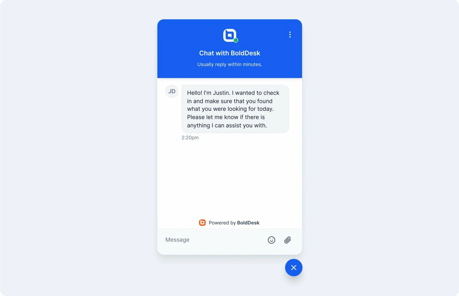 Live chat script templates 
