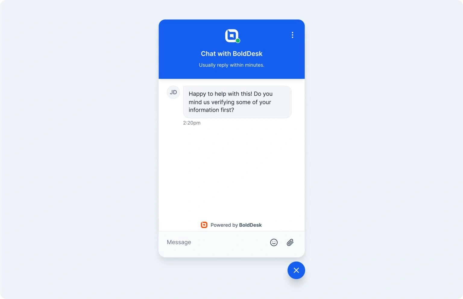 Live chat script templates 