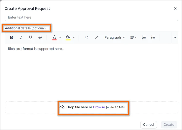 Enhanced text formating options