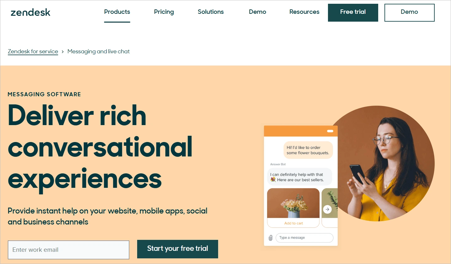 Zendesk Live Chat Software