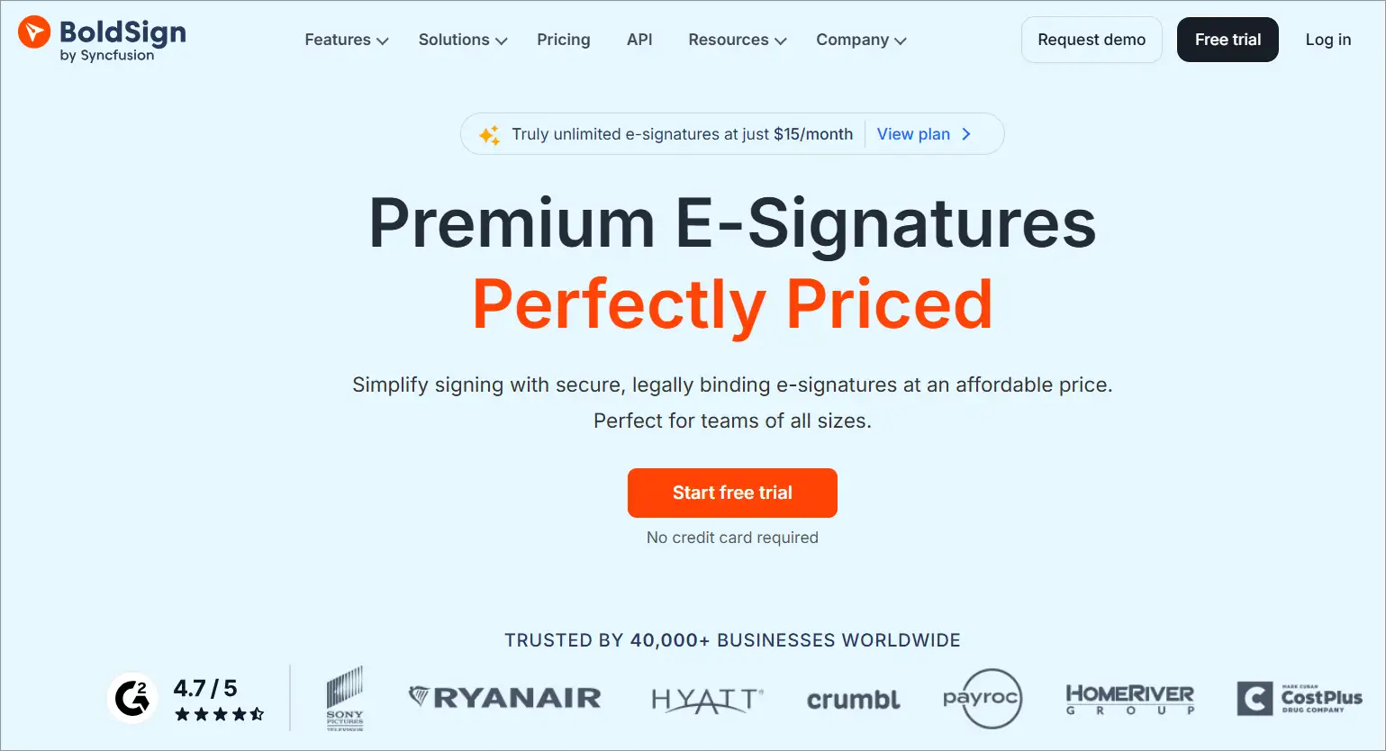 Simplify signing with secure, legally binding e-signatures