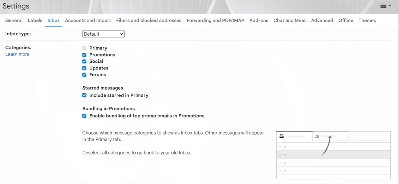 Do away with tabs you do not need
