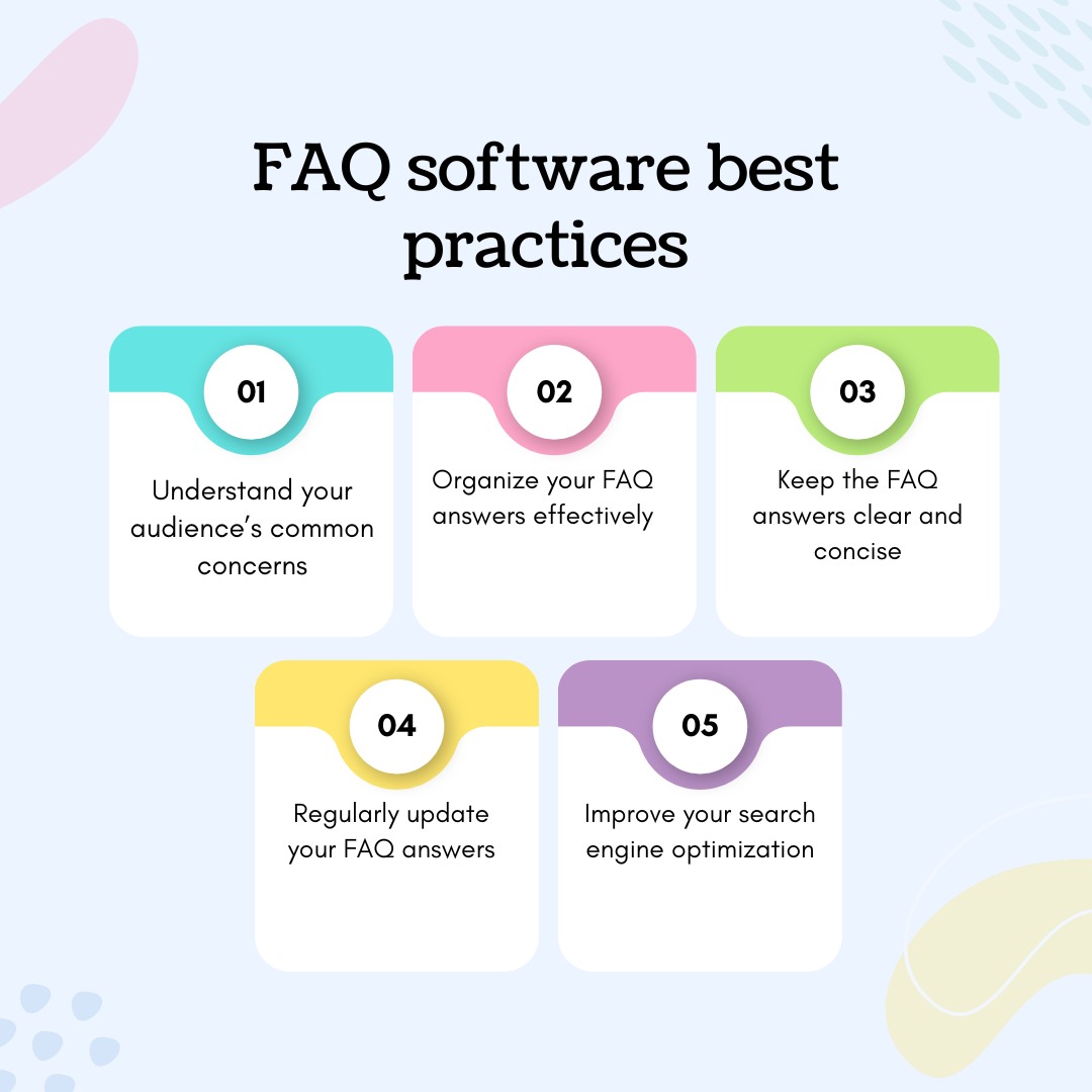 FAQ Software best practices