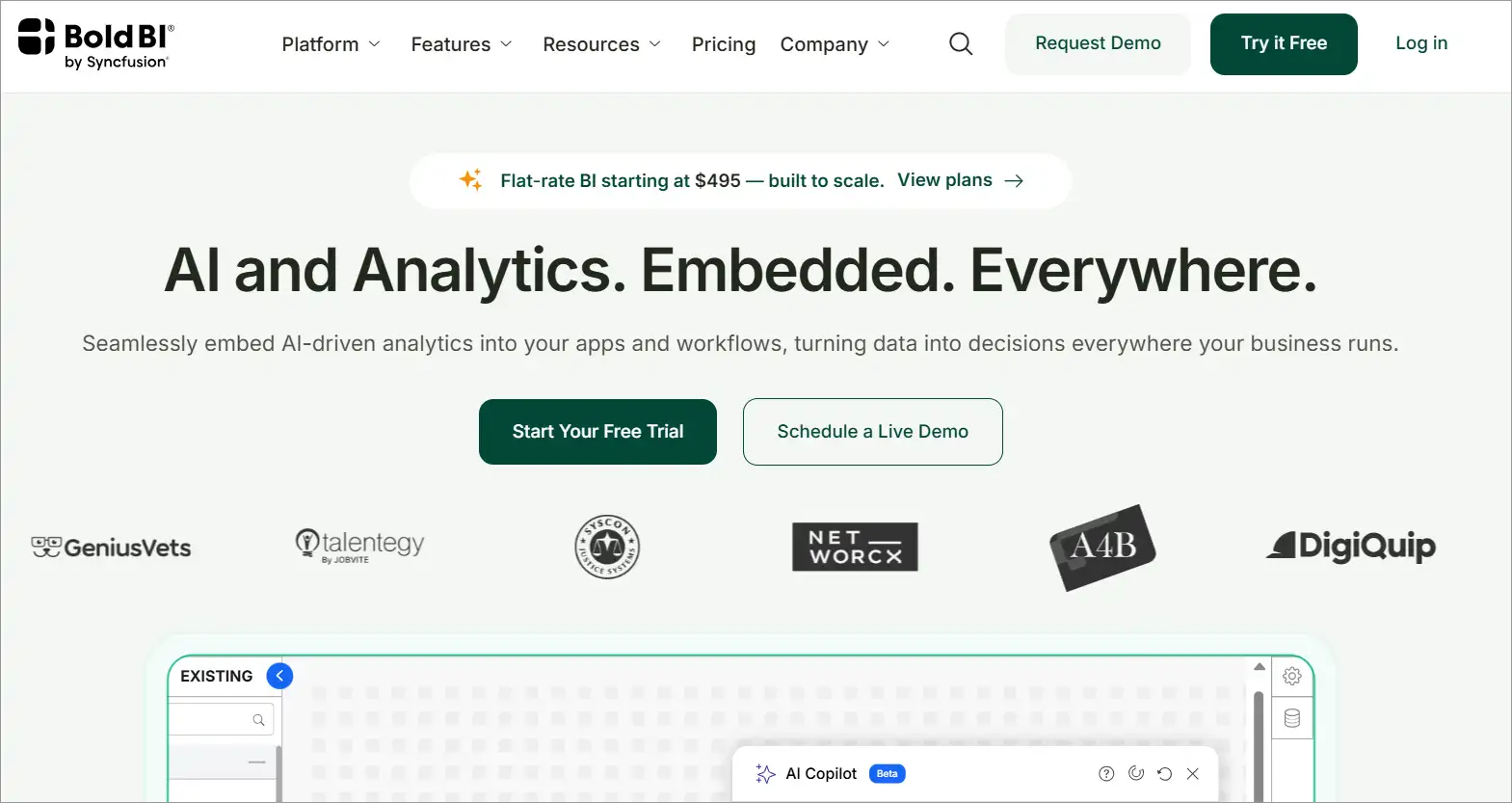 AI and Analytics. Embedded. Everywhere.
