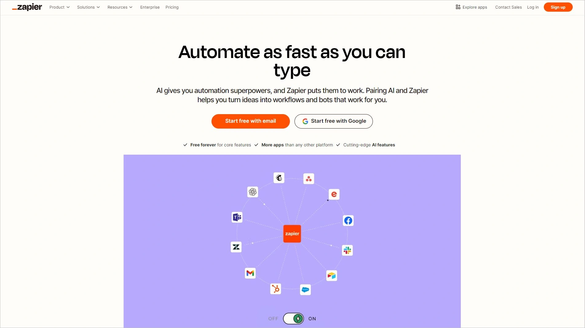Zapier for Automation