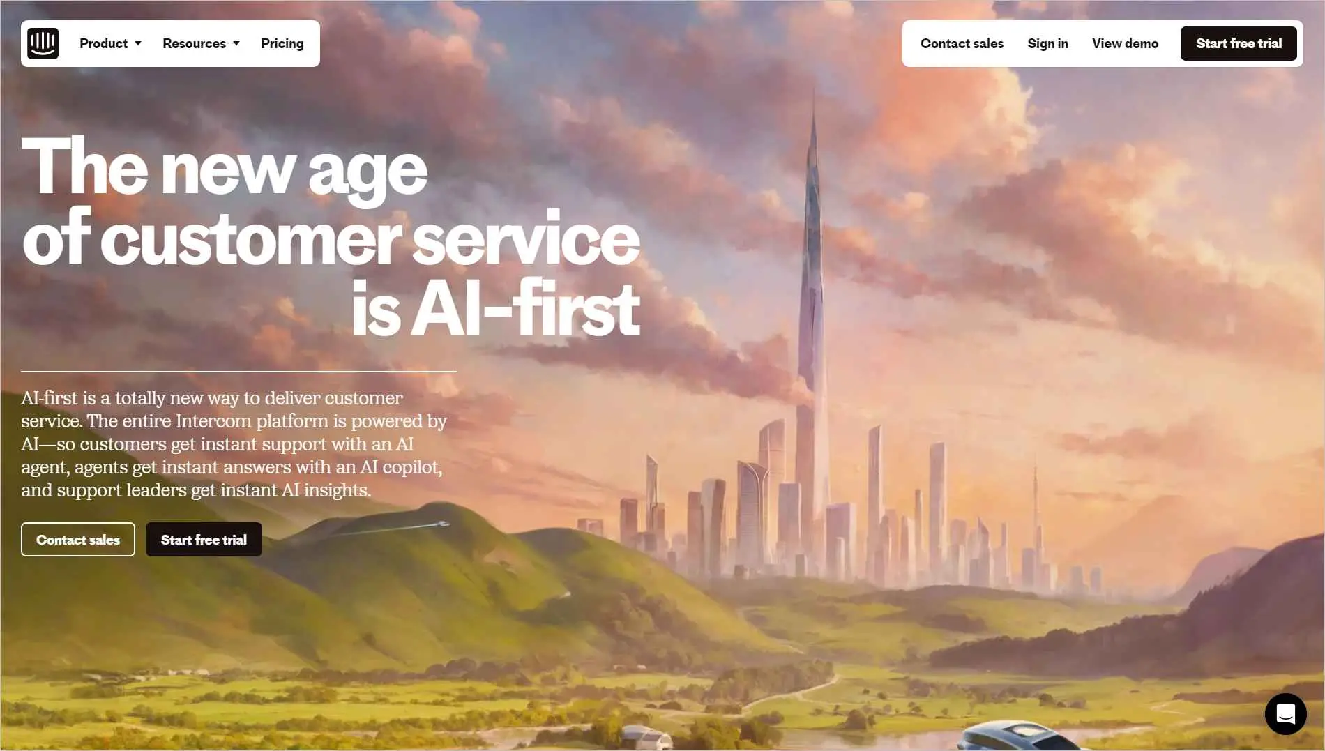Intercom Customer Service Platform