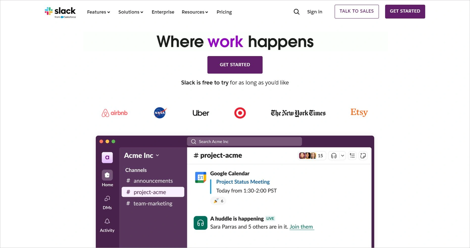 Slack collaboration tool