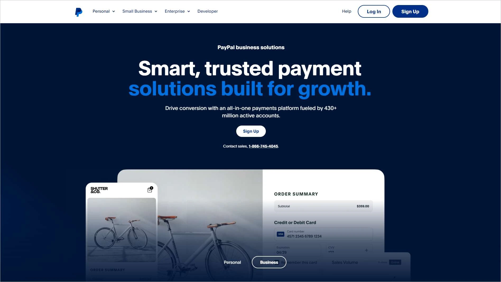 Paypal for Payment Processing