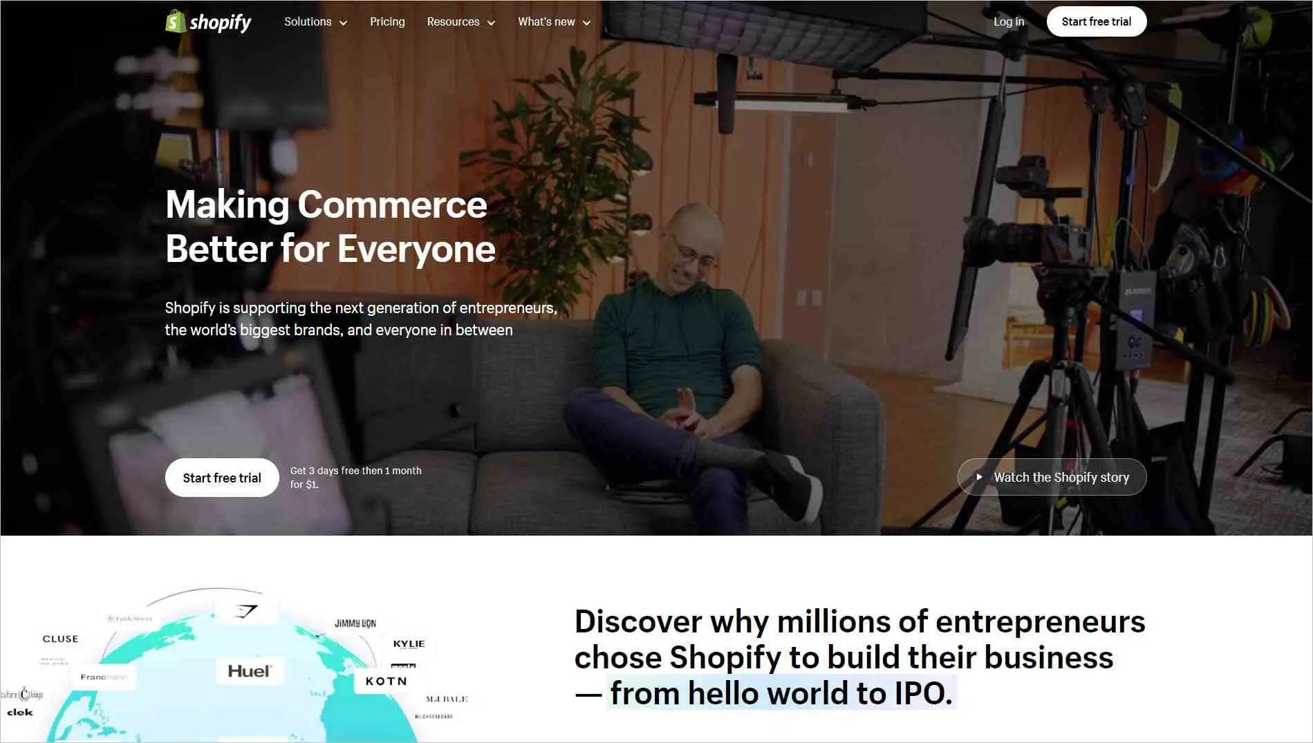Shopify ecommerce platform