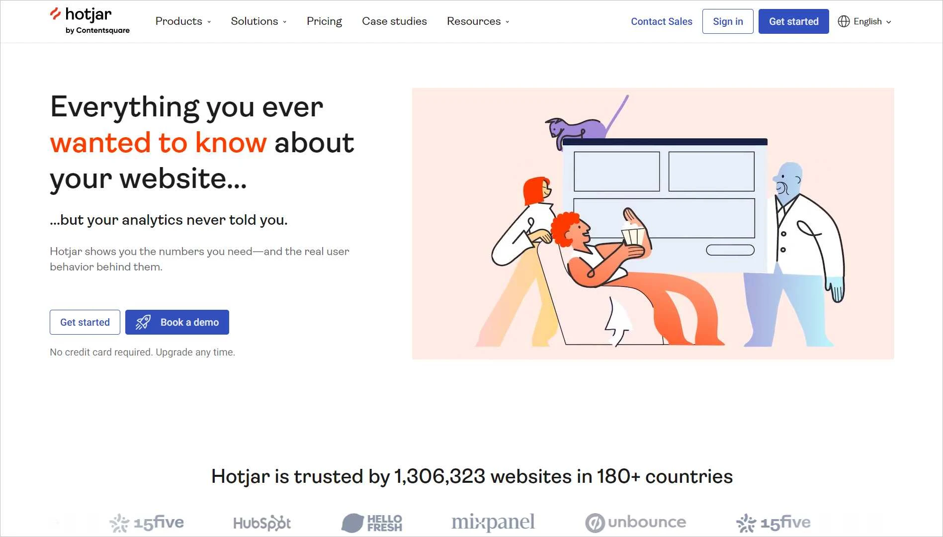 Hotjar for Monitoring Users Interaction with Website