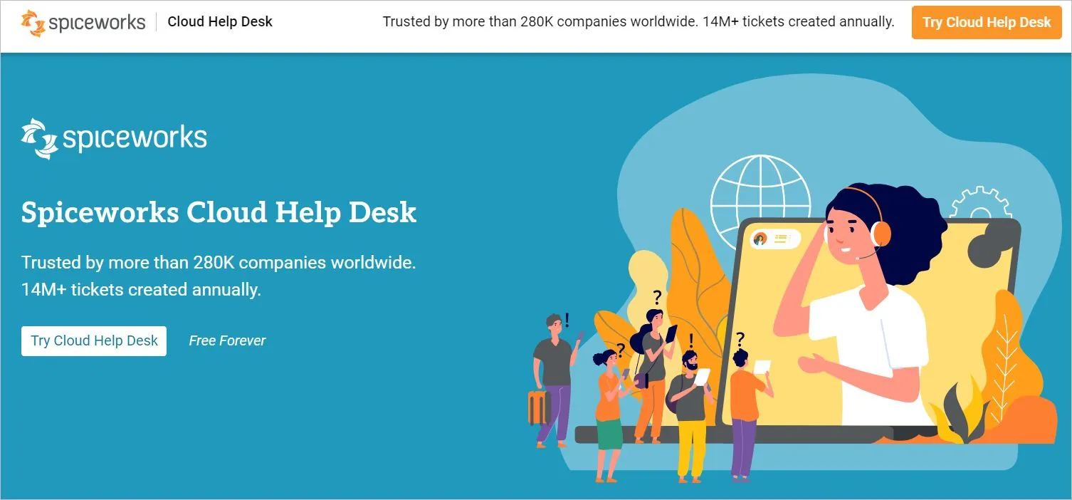 Spiceworks Help Desk Software