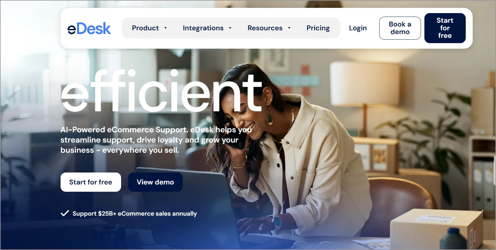 eDesk ecommerce help desk software