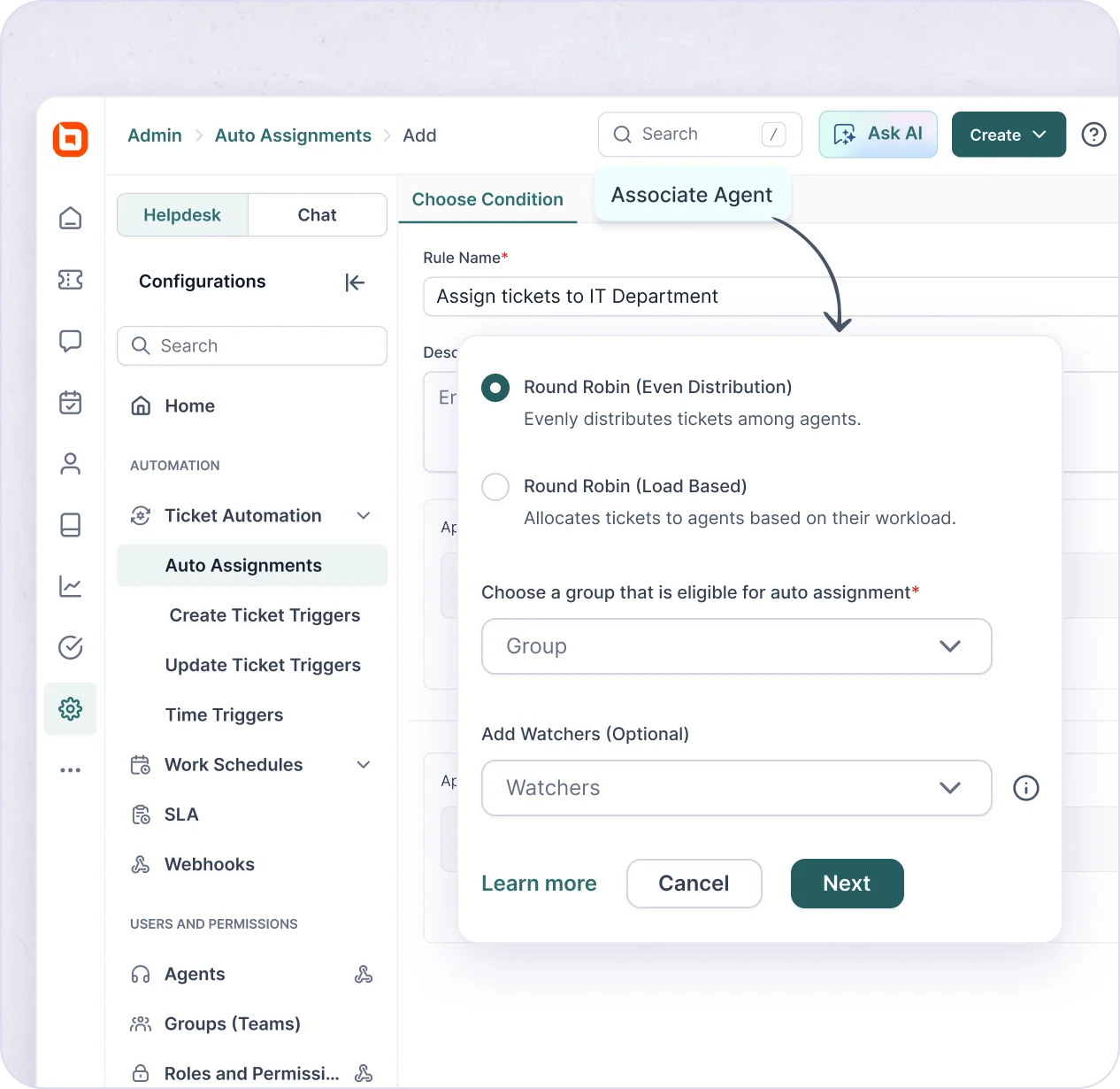 Using Automation to Add Reminders for Tickets in BoldDesk