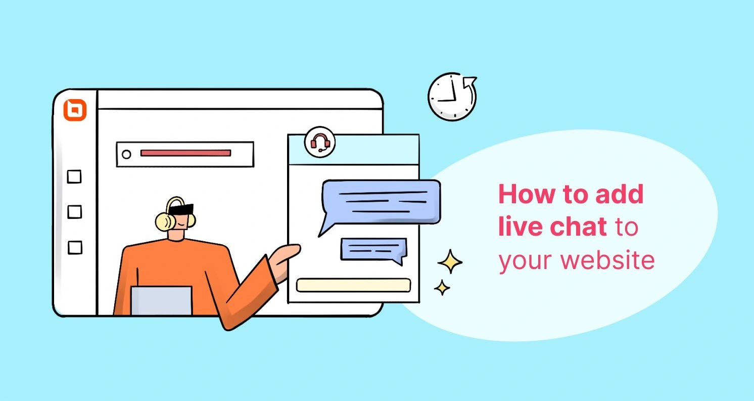 Add live chat to website