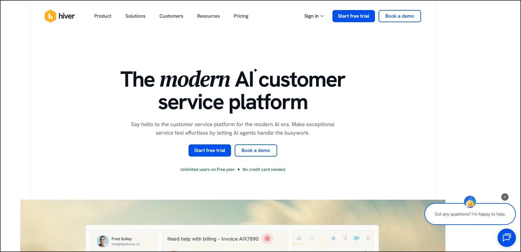 Hiver Help Desk Software